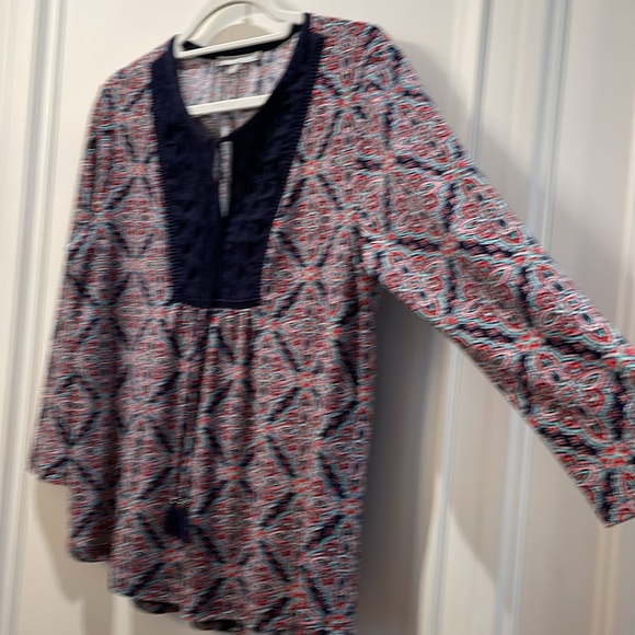 Daniel Rainn | Stretchy Boho Tunic Top - size Medium - Picture 3 of 9